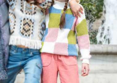 Παντελόνι κοτλέ φαρδύ για κορίτσι | ΠΕΡΛΕ - Energiers - 